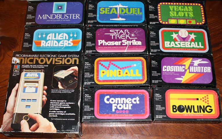 Syd Bolton's complete Microvision collection