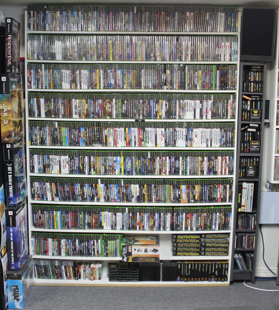 Syd Bolton's complete original Xbox game collection